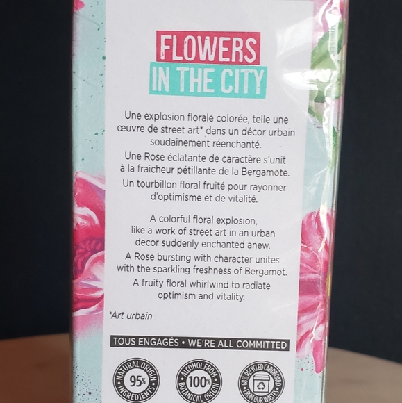 Yves Rocher Flowers In The City Eau de Parfumé Limited Edition Full Size NWT NIB - Picture 5 of 6